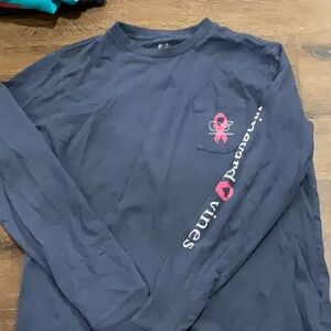 Boys Vineyard Vines Breast Cancer Tshirt